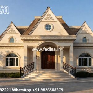 Luxury House Design with Premium Stone Cladding No-10876