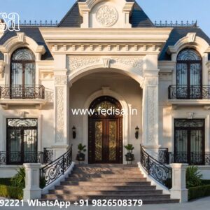 Luxury House Design with Elegant Home Entrance No-10889