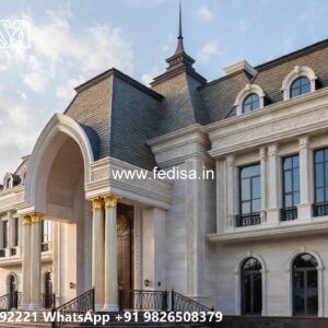 Luxury House Design with Beautiful Stone Exterior No-10922
