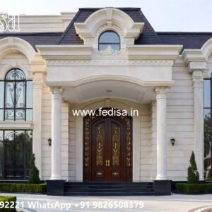 Luxury House Design with Elegant Exterior Finishes No-10939