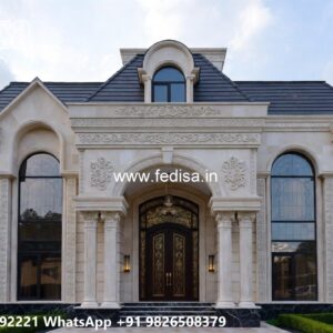 Classic House Design with Elegant Balcony Concepts No-10964
