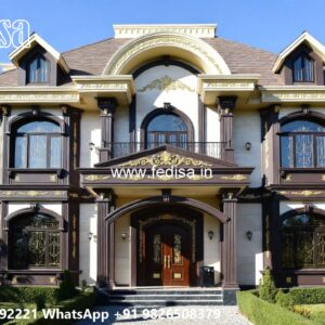 Classic House Design with Premium Marble Finishes No-10968