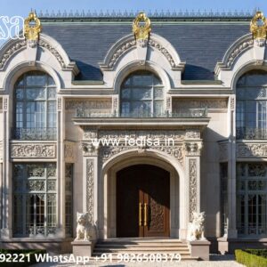 Beautiful Classic House Design with Elegant Details No-10994