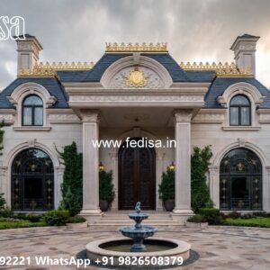 Classic House Design with Artistic Decorative Elements No-11000