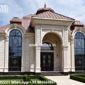 Classic House Design with Stylish Marble Flooring No-11007