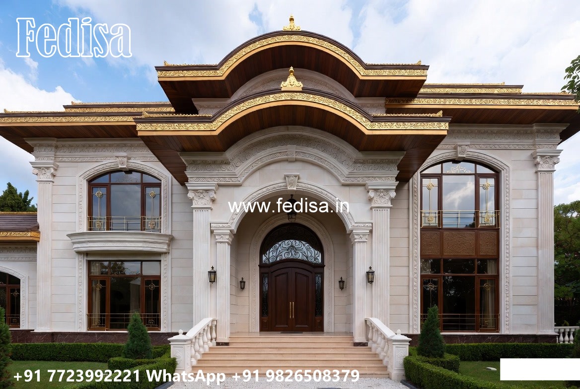 Classic House Design with Royal Exterior Appearance No-11015