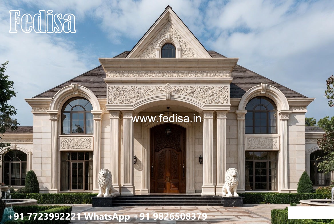 Classic House Design with Beautiful Wooden Ceiling No-11024
