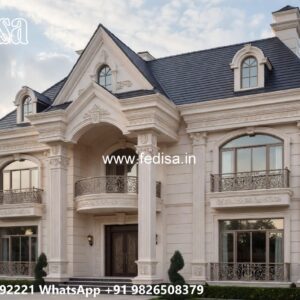 Classic House Design with Luxury Terrace Lounge No-11035