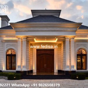 Classic House Design with Elegant Glass Windows No-11037