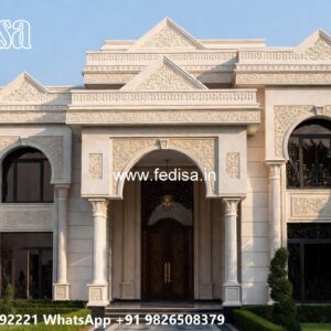 Classic House Design with Stylish Royal Interiors No-11038