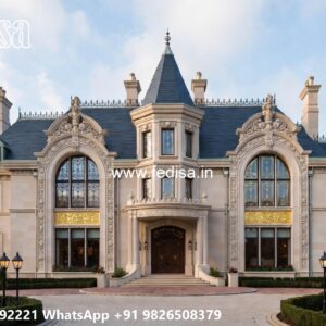 Classic House Design with Beautiful Open Courtyard No-11069