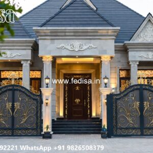 Classic House Design with Elegant Marble Staircase No-11074