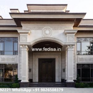 Classic House Design with Traditional Royal Styling No-11075