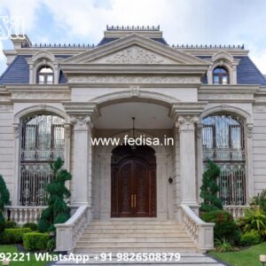 Classic House Design with Elegant Home Office Ideas No-11077
