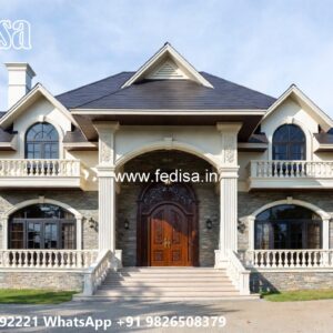 Classic House Design with Elegant Vintage Interiors No-11092