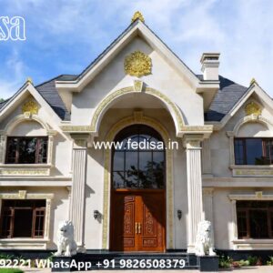 Classic House Design with Decorative Window Styling No-11093