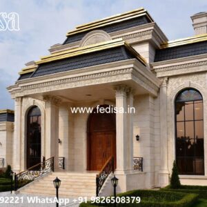 Classic House Design with Luxury Home Exterior Ideas No-11095