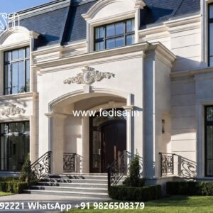 Classic House Design with Traditional Decorative Details No-11098