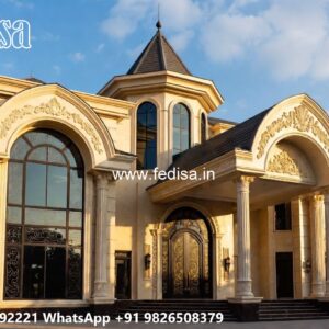 Classic Villa Design with Stylish Exterior Facade No-11120