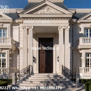 Classic Villa Design with Rich Decorative Elements No-11127