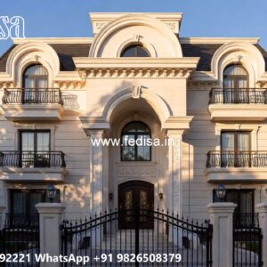 Elegant Classic Villa Design with Grand Entrance No-11128