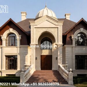 Classic Villa Design with Premium Exterior Finishes No-11137