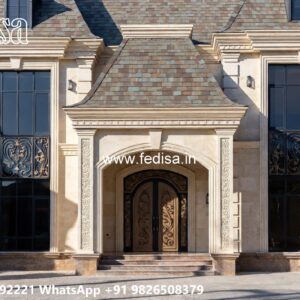Classic Villa Design with Elegant Window Styling No-11138