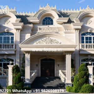 Classic Villa Design with Stylish Outdoor Lighting No-11151