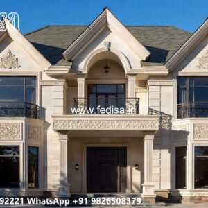 Elegant Classic Villa Design with Vintage Inspiration No-11170