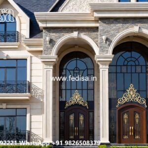 Classic Villa Design with Rich Color Combinations No-11171