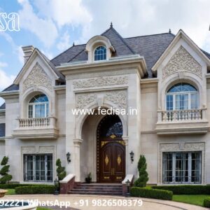 Classic Villa Design with Elegant Hallway Concepts No-11175