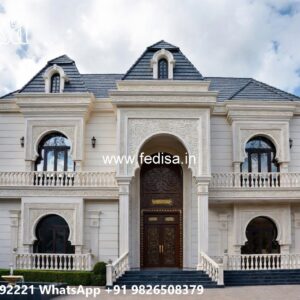 Classic Villa Design with Premium Exterior Lighting No-11192