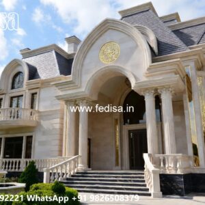 Classic Villa Design with Stylish Entryway Decor No-11197