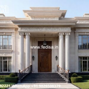 Classic Villa Design with Stunning Marble Staircase No-11210