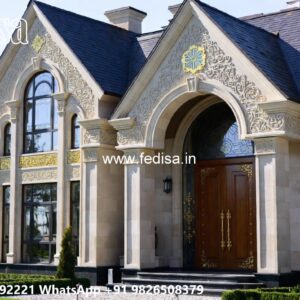 Classic Villa Design with Rich Wooden Craftsmanship No-11214