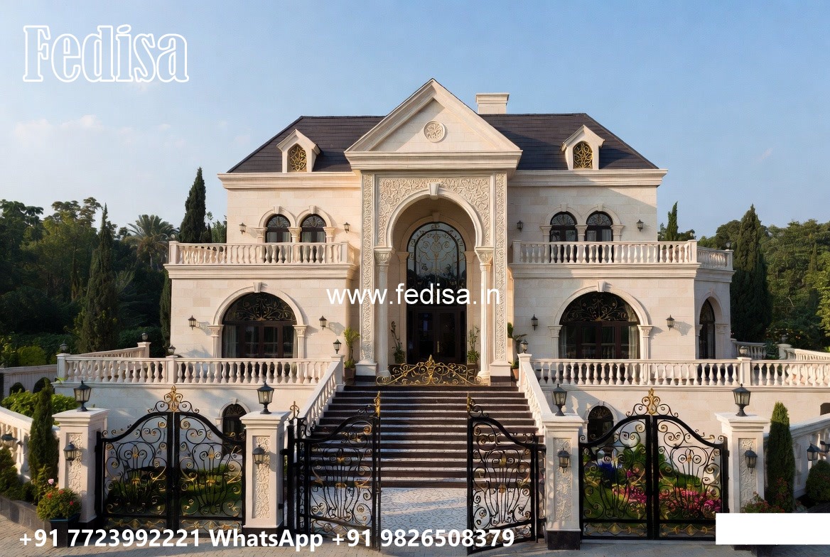 Classic Villa Design with Luxury Outdoor Decor No-11226