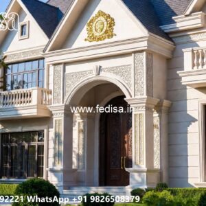 Classic Villa Design with Beautiful Royal Interiors No-11234