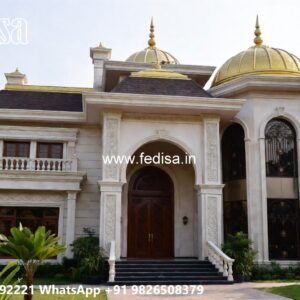 Classic Villa Design with Rich Elegant Architecture No-11236