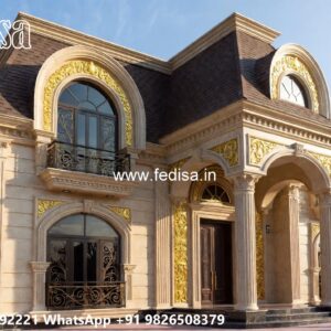 Elegant Classic Villa Design with Stunning Facade No-11249
