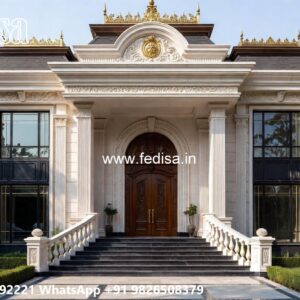 Luxury House Design with Spacious Living Room Ideas No-11269
