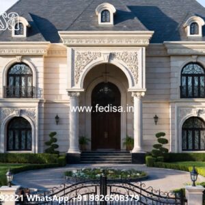 Luxury House Design with Double Height Living Area No-11280
