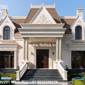 Luxury House Design with Stylish Staircase Ideas No-11284