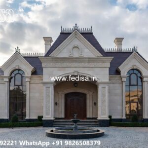 Luxury House Design with Grand Front Elevation No-11288