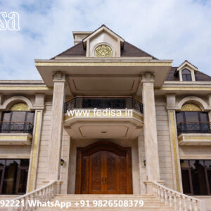 Luxury House Design with Elegant Marble Flooring No-11305