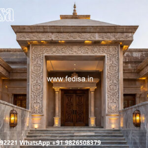 Modern Luxury House Design with Glass Facade No-11311