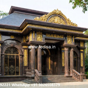 Luxury House Design with Elegant Outdoor Seating No-11313