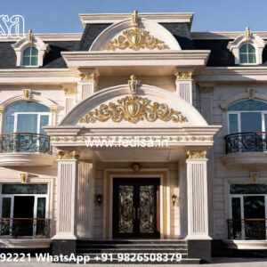 Luxury House Design with Stylish Modular Kitchen No-11327