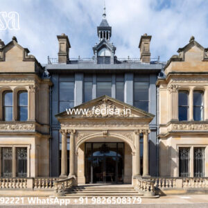 Luxury House Design with Unique Architectural Beauty No-11347