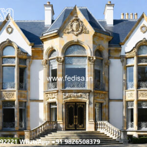 Luxury House Design with Modern Garden Landscaping No-11358