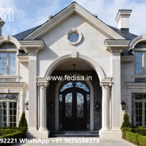 Luxury House Design with Elegant Exterior Finishes No-11389